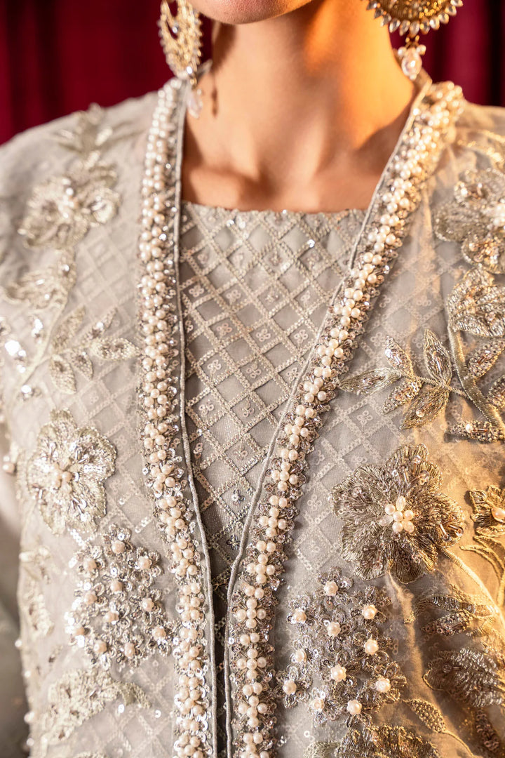 3 Piece Stitched Embroidered Premium Organza.