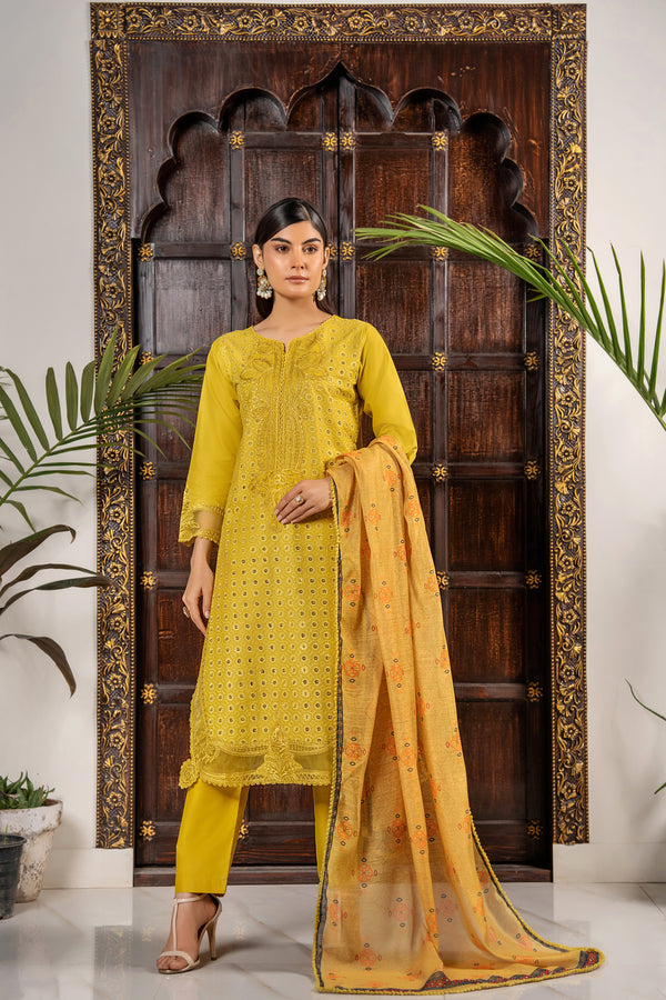 3 Pieces Ready To Wear | 3829-KH-CT