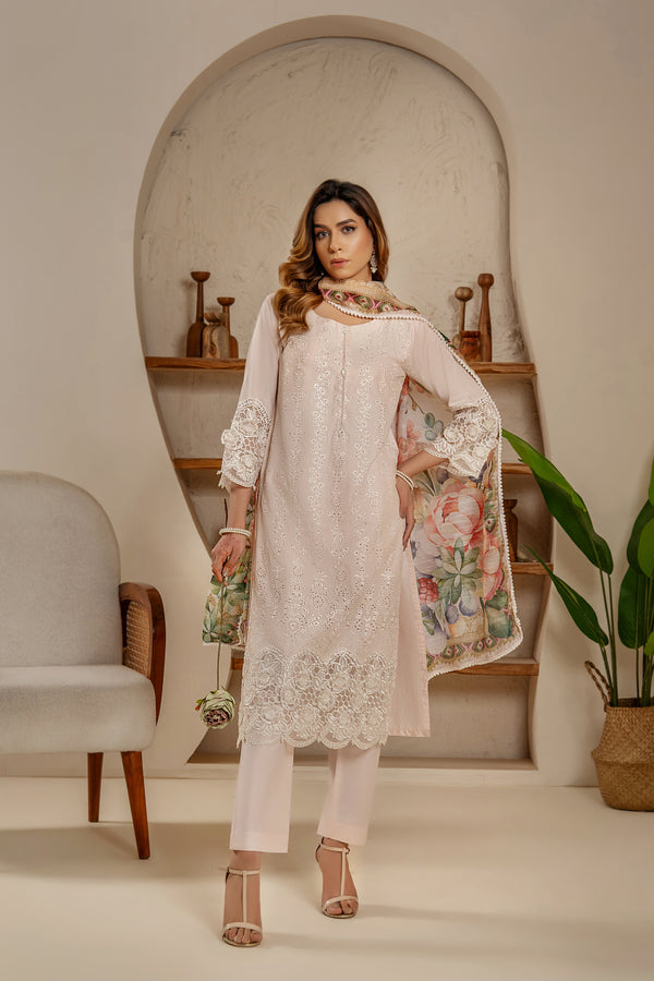 3 Pieces Ready To Wear | 3854-KH-CT
