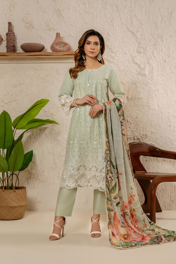 3 Pieces Ready To Wear | 3854-KH-CT
