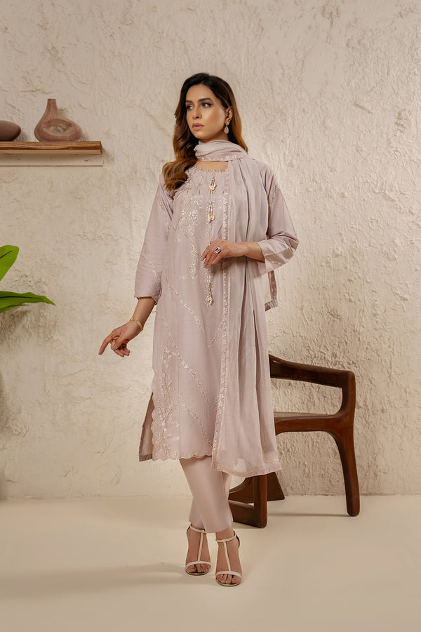3 Pieces Ready To Wear | 4040-KH-CT