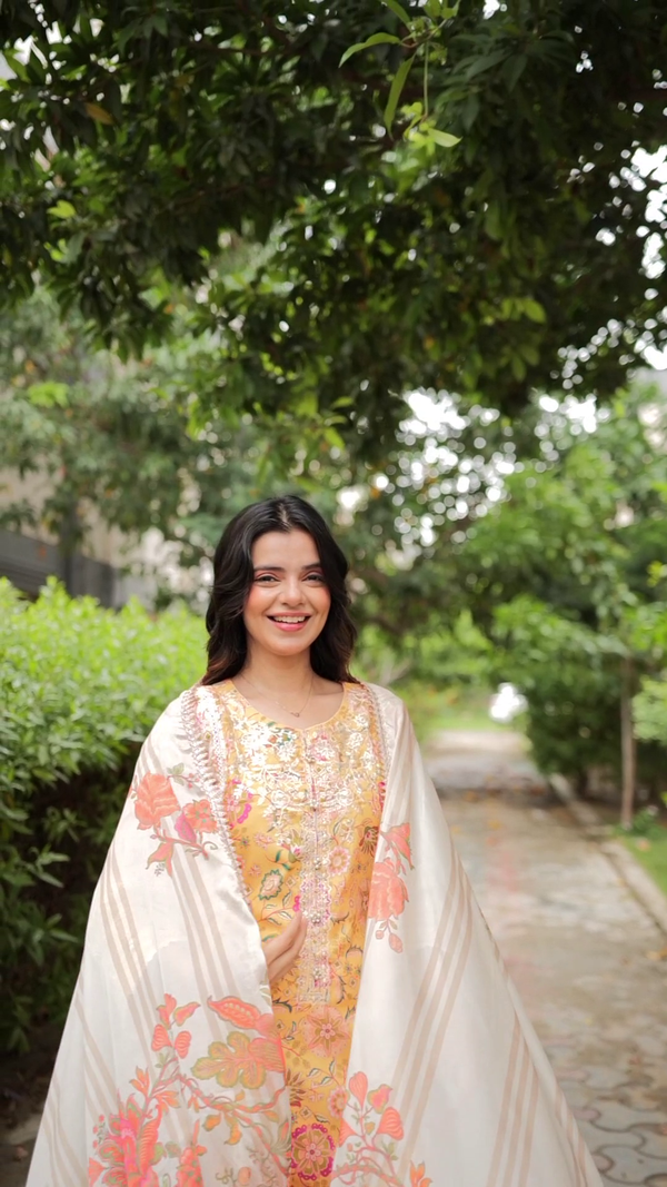 3 Piece Ready To Wear | 4307-KH-ST