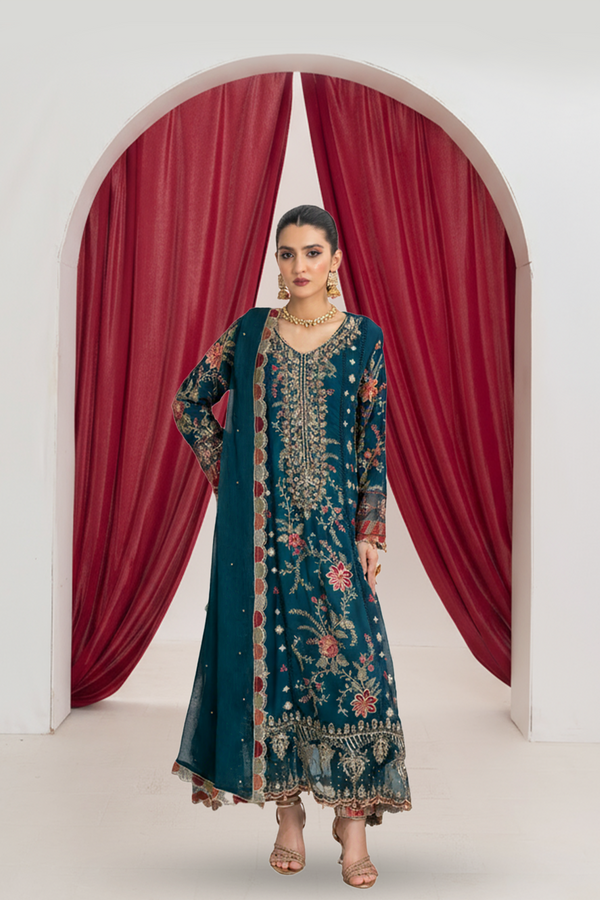 3 Piece Ready To Wear | 4248-KH-CF